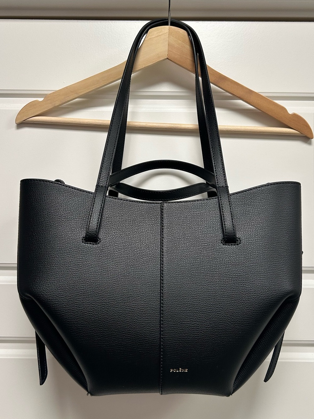 Polene Cyme Mini in Noir - Picture 6 of 10